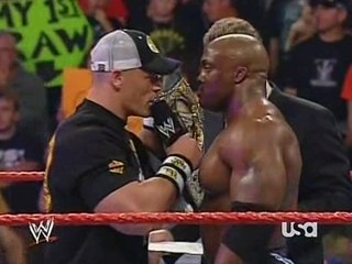 Lashley & Cena - Promo Firma de Contrato - 02-07-07 - RAW -
