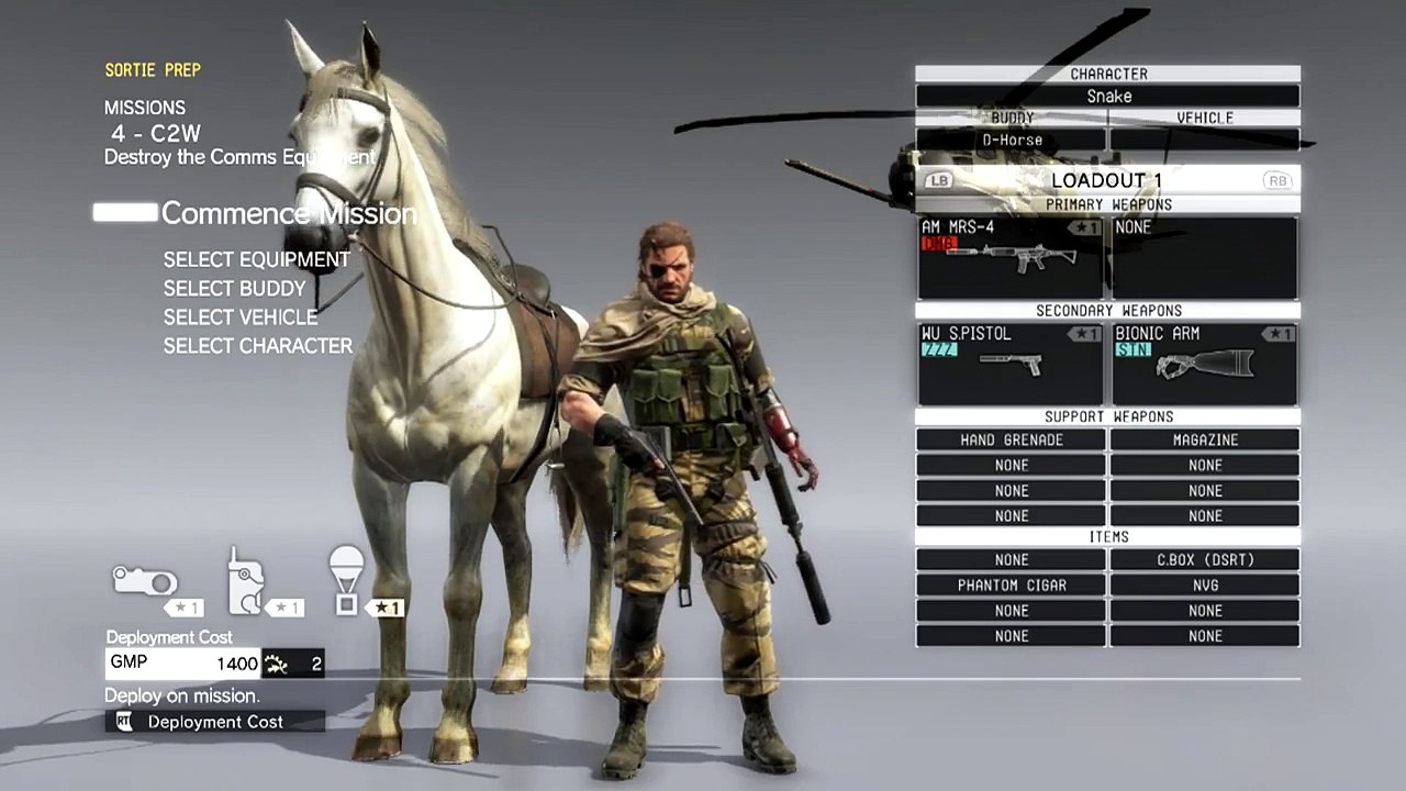 Metal Gear Solid 5-The Phantom Pain ep.4 "C2W"