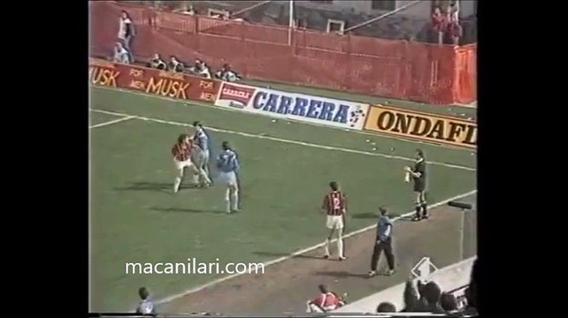 21.03.1990 - 1989-1990 European Champion Clubs' Cup Quarter Final 2nd Leg AC Milan 2-0 KV Mechelen (After Extra Time)