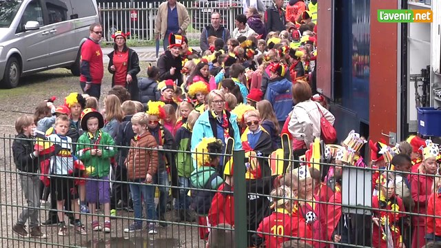 L'Avenir - Diables rouges - le making of de la photo officielle