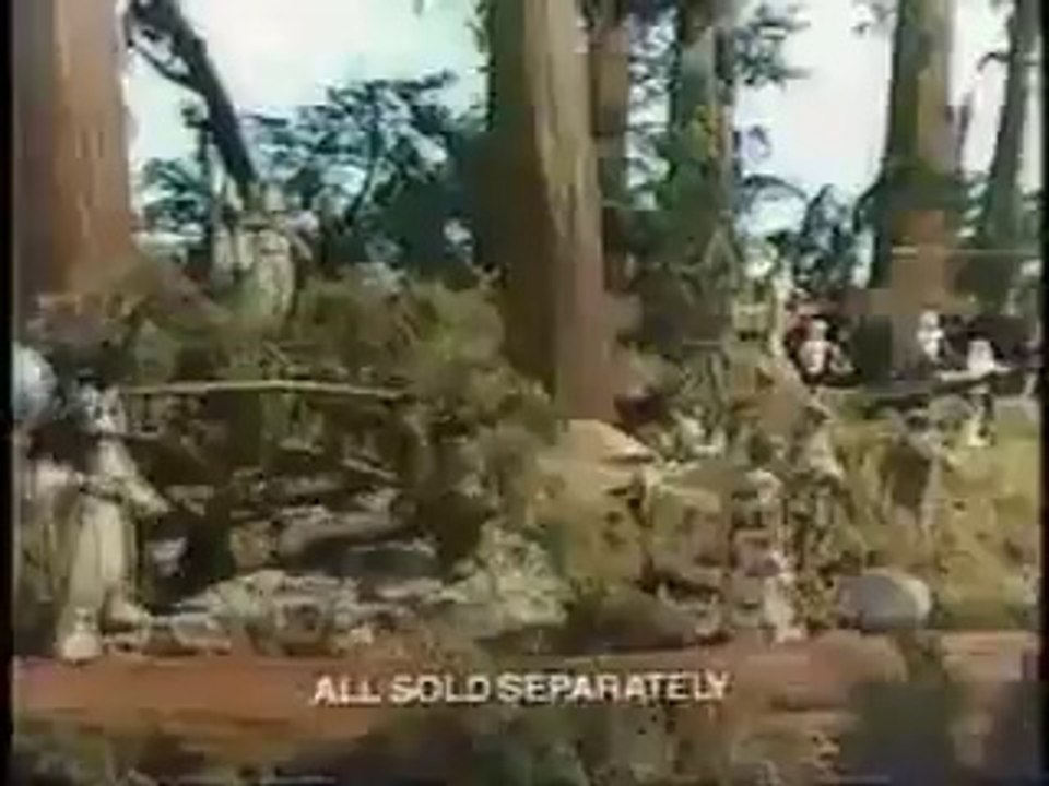 Kenner Star Wars Return of the Jedi Speeder Bike commercial