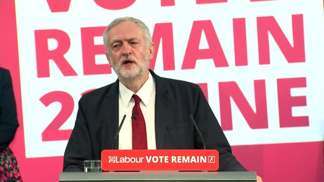 Corbyn criticises referendum 'mythmaking'
