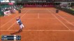 Le tennisman, Robin Haase, imite les cris de son adversaire Gonzalo Lama