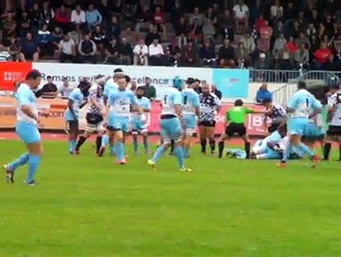 Fédérale 1 : Le début de match entre Romans et Valence d'Agen