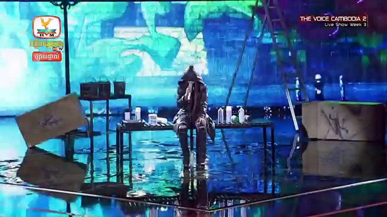 The Voice Cambodia - សូ សុផលីន - ទឹកភ្នែកពេលយប់​ - Live Show 29 May 2016