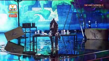 The Voice Cambodia - សូ សុផលីន - ទឹកភ្នែកពេលយប់​ - Live Show 29 May 2016
