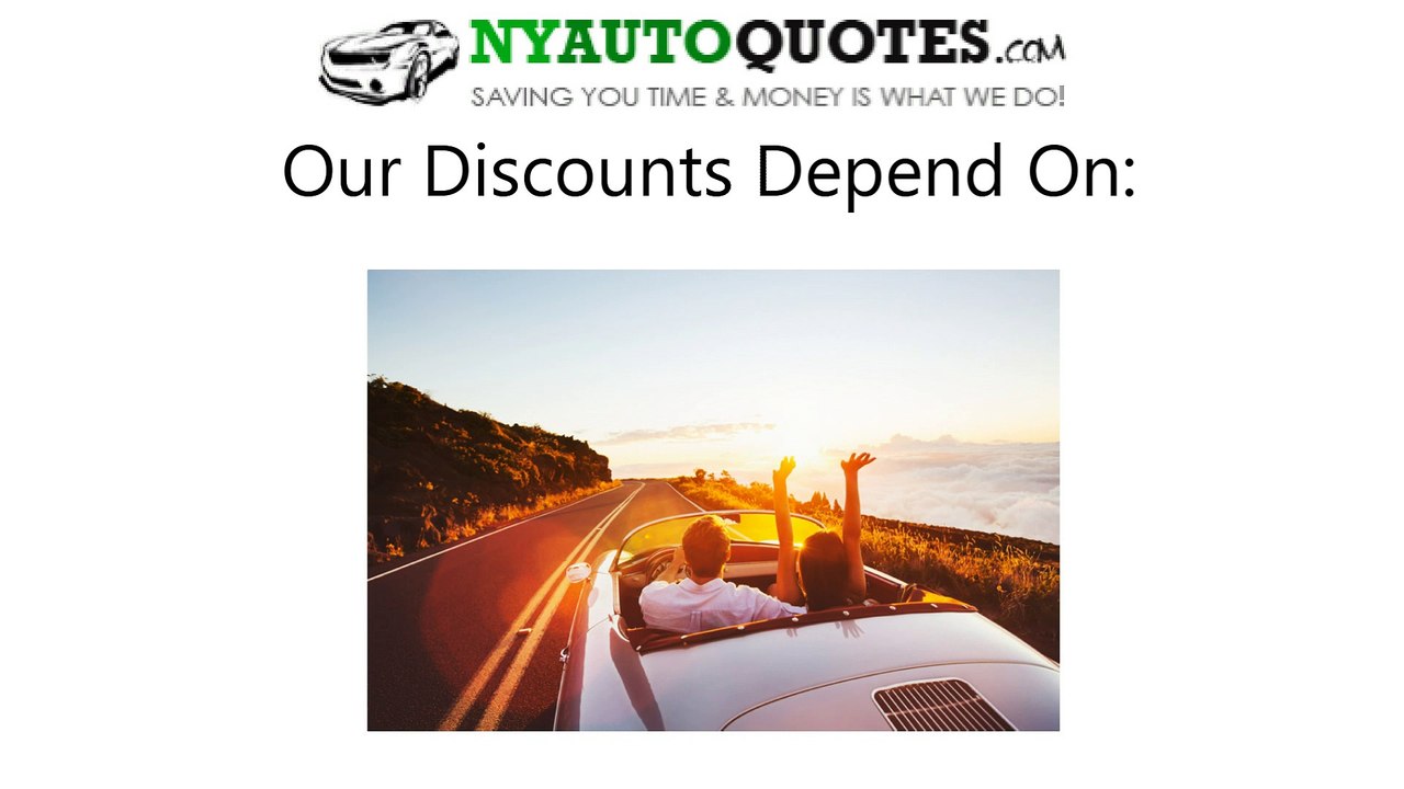 Car Insurance Discounts at NY Auto Quotes