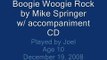 Joel, Age 10, Plays Boogie Woogie Rock w/ CD, by Mike Springer