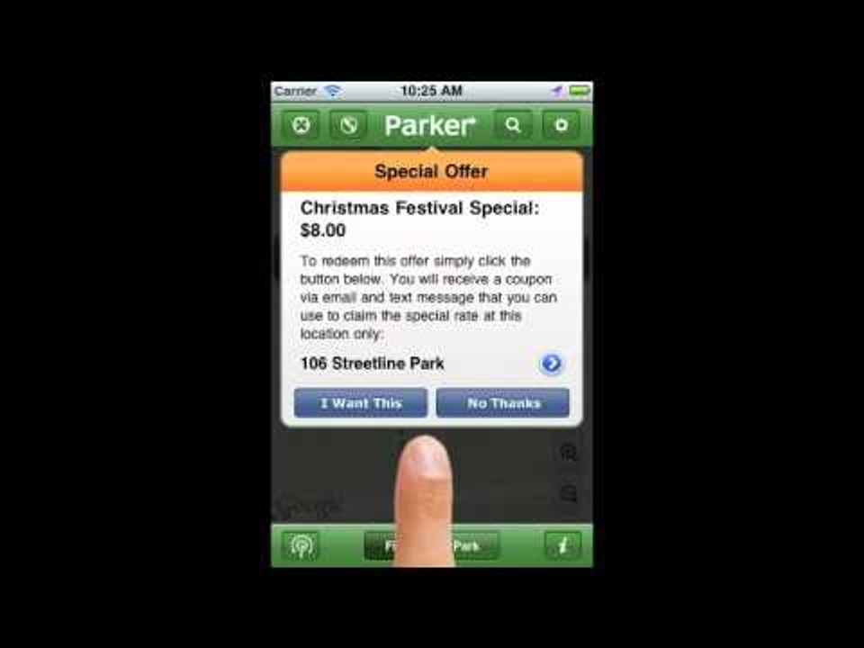 Parker, Smartphone Parking App