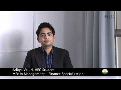 Students' feedback about HEC MSc in Management - Grande Ecole