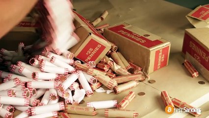 Il trolle le centre des contraventions en payant avec 22 200 pièces de 1 centime !