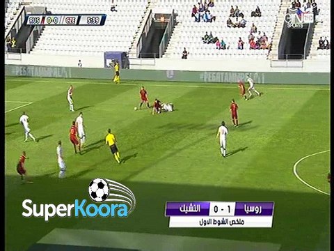 اهداف مباراة ( التشيك 2-1 روسيا ) مباراة ودية