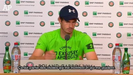Andy Murray : «Je suis ici pour gagner, pas juste pour la finale»