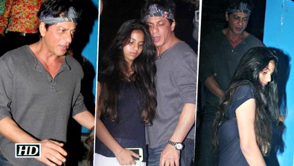 Dotting daddy Shah Rukh  and his daughter Suhanas dinner date