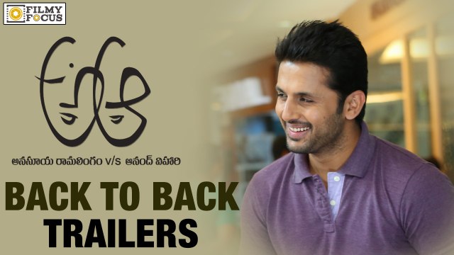 A Aa Movie Release Trailers || Back to Back || Nithin, Samantha - Filmyfocus.com
