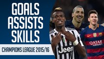 Best goals, assists and skills | Champions League 2015/16