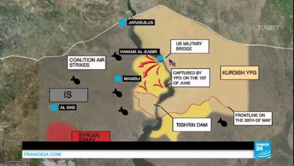 War in Syria: US-backed Syrian militias launch assault in north