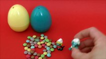 Colored Surprise Eggs The Smurfs and sweets