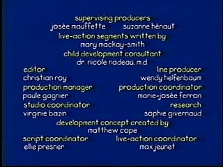 Caillou Ending Credits PBS 2000