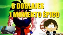 Dragon Ball Z - 6 doblajes 1 momento epico - Gokú SSJ1
