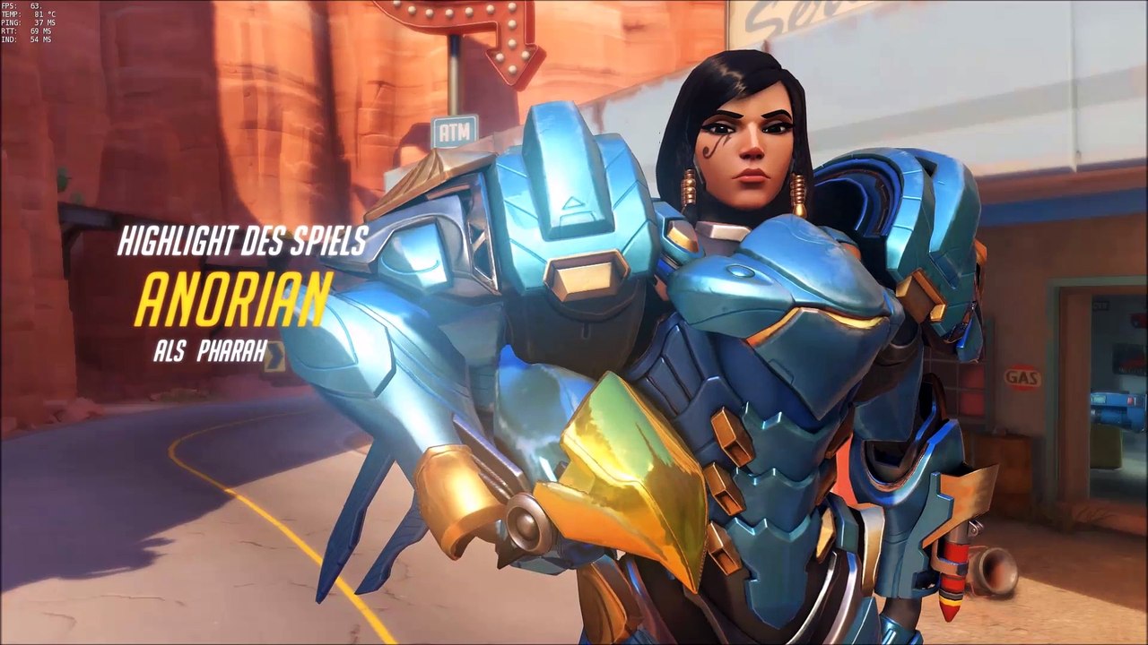 Overwatch highlight pharah