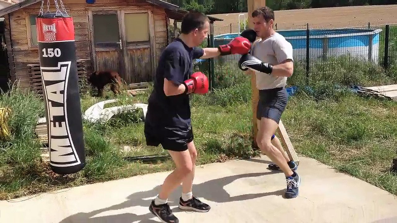Preparation de ceinture noir kick boxing