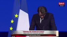 Les demandes de François Baroin à François Hollande au Congrès de l'AMF