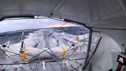 Jour 4 : Des nouvelles de Sébastien Josse à bord d'Edmond De Rothschild (Transat New York-Vendée)