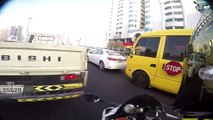 Bike Dubai - Almost killed her- Car Crash, Biker helping people