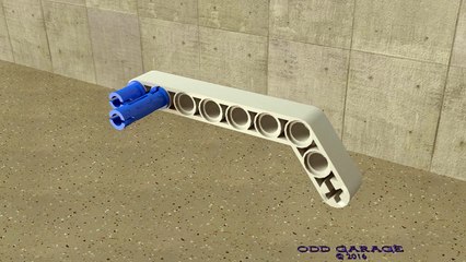 Lego Fire Plane Kit 42040 Build Video Step 2 in 720P HD