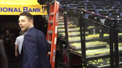 Blague : Matthew Dellavedova se fait stopper par la sécu de Golden State