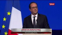 AMF : Hollande « diminue de moitié » l’effort financier demandé aux communes en 2017