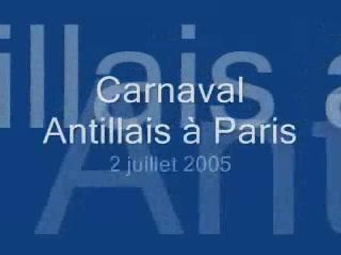 Carnaval Antillais a Paris