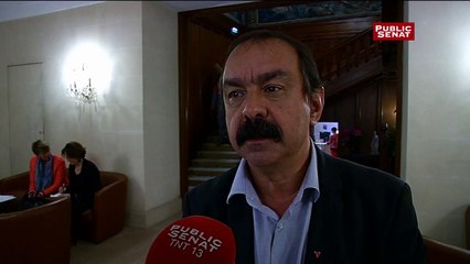 Philippe Martinez appelle le Sénat à « revoir tout l’édifice » de loi Travail