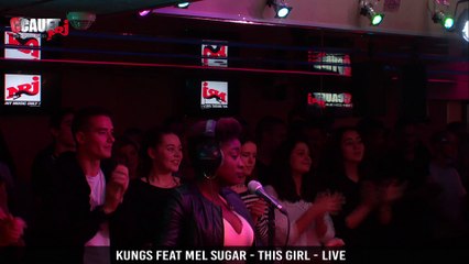 KUNGS feat Mel Sugar - This Girl - Live - C'Cauet sur NRJ