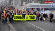 Loi Travail : Près de 600 manifestants à Saint-Brieuc
