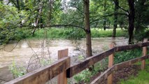 Savigny-sur-Orge - Viry-Châtillon. Crue de l'Orge : les inondations de juin 2016.