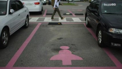 China Creates Extra-Large Spots for Women Who Can't Park