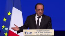 Hollande tacle le cumul des mandats devant le Congrès des maires