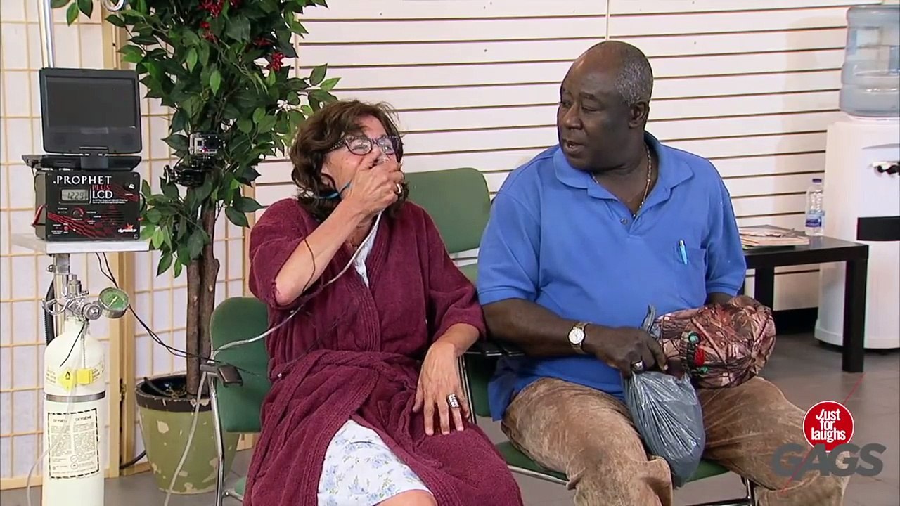 Old Lady Literally Dies of Laughter