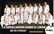 Karaoke - La Arrolladora Banda el Limón - Me va a pesar