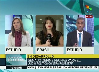 Brasil: senadores del PT rechazan acortar calendario de impeachment