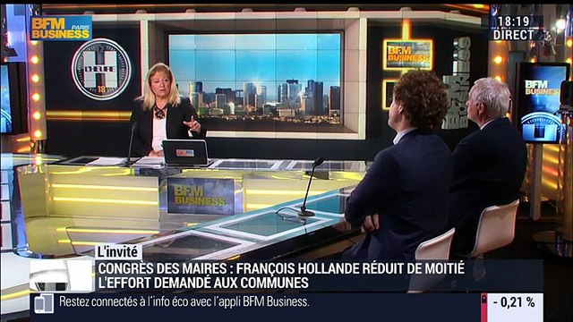 Congrès des maires: François Hollande réduit de moitié l'effort demandé aux communes - 02/06