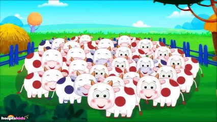 Five Little Monkeys Jumping On The Bed | Nursery Rhymes for Children | Kids Songs by HooplaKidz TV