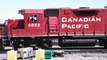 CP Rail,# 10, April 19 2014, Alyth Yard, Calgary,Pillsbury Hopper & Locomotives