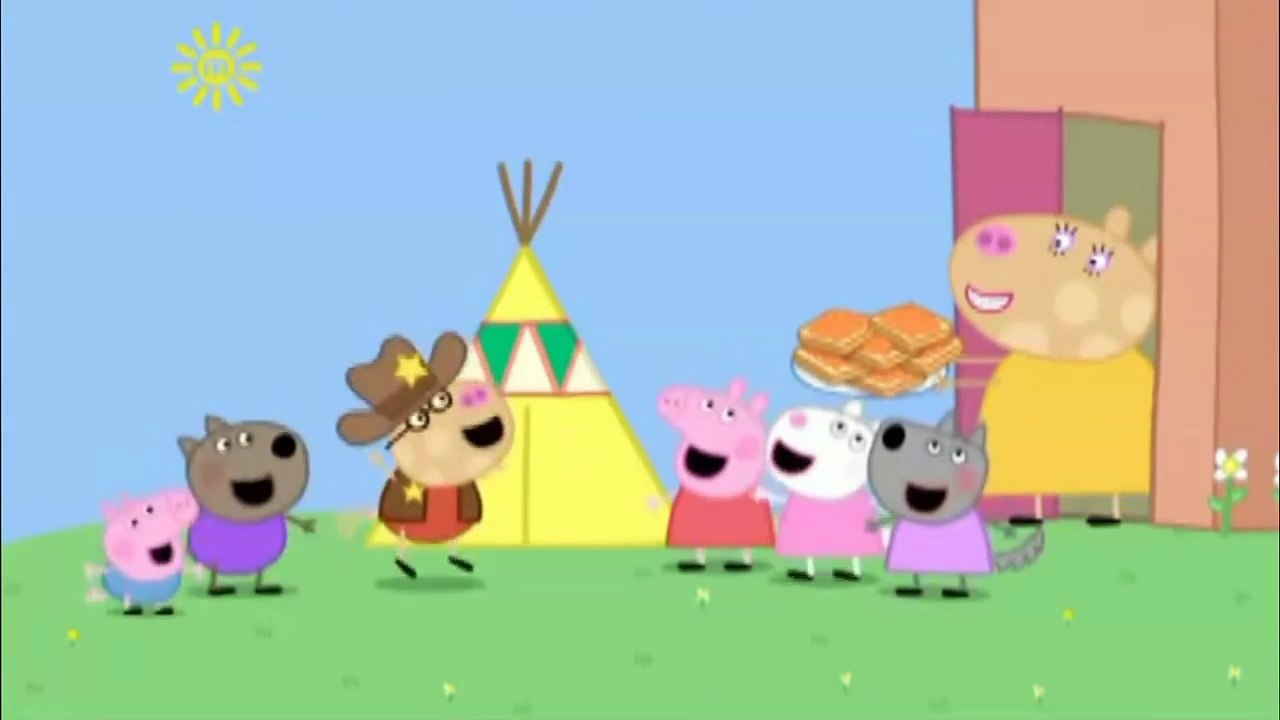 Peppa Pig Toys Campervan ~ Pedro the Cowboy - Peppa and George's Garden