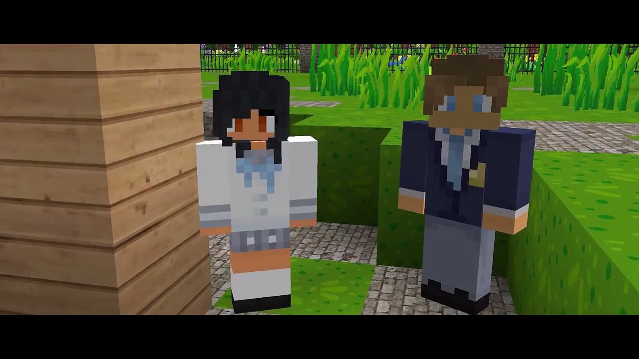 Kissing Katelyn! Aphmau  MyStreet Phoenix Drop High Ep 17 Minecraft Roleplay