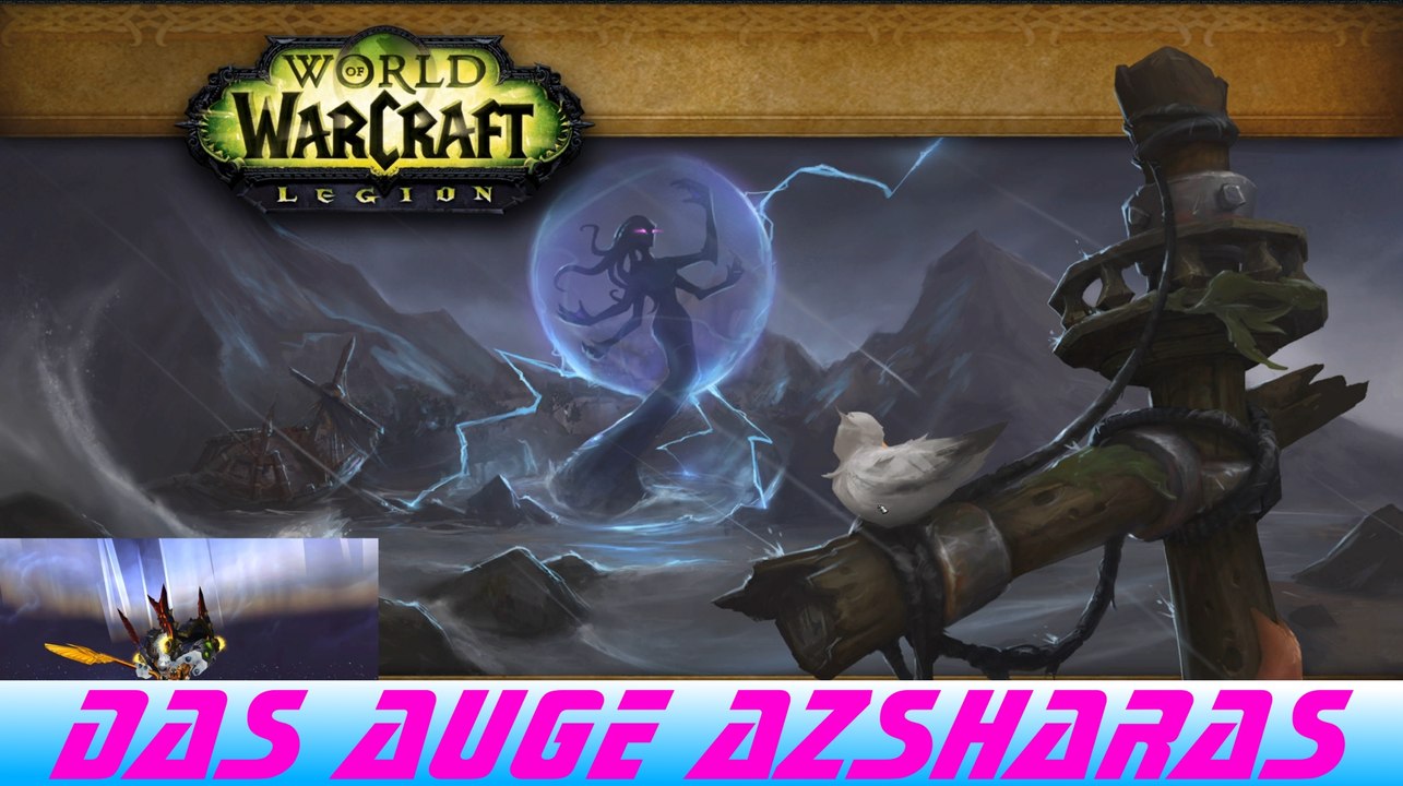 WoW Legion Full NHC Dungeon 'Eye of Azshara' Blood DK LvL 101 Tank PoV