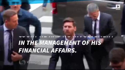 Lionel Messi says he knew nothing about tax fraud