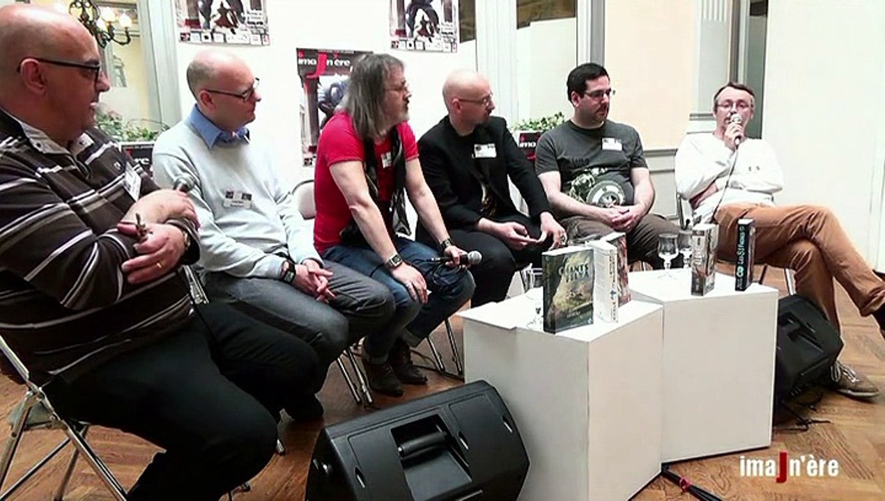 Table ronde "Génération Critic" au salon ImaJn'ère d'Angers 2016